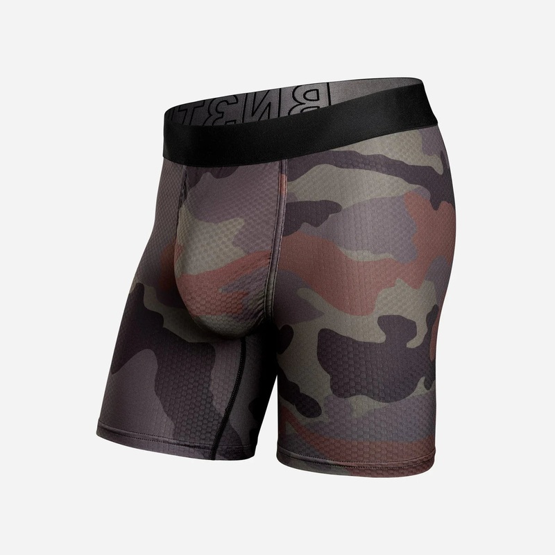 Bn3th Pro Agua X Boxer Brief – Basecamp Camo Woodland