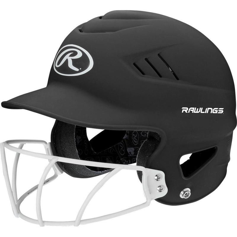 Coolflo Highlighter Softball Helmet with Cage