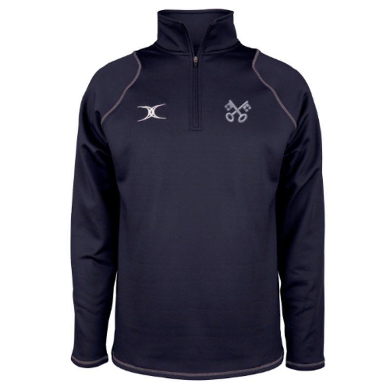 St Peters Collegiate Academy Adult’s Dark Navy Quest Mens 1/4 Zip Fleece