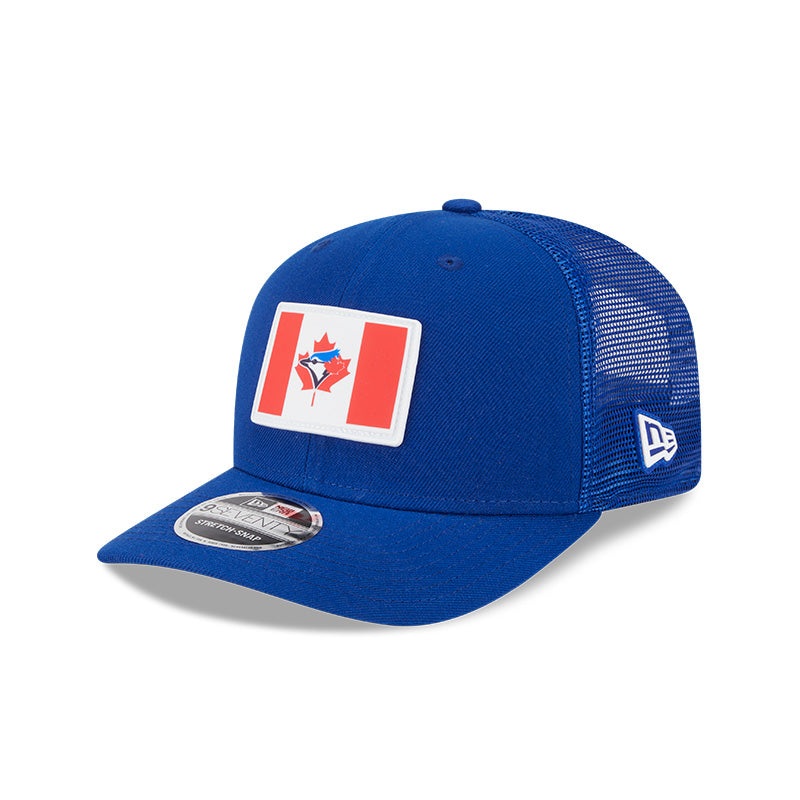 Toronto Blue Jays Flag 9SEVENTY Stretch-Snap Hat