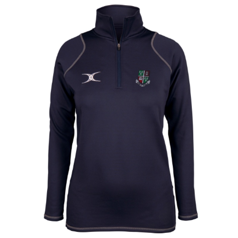 Woodhouse Grove School Adult’s Dark Navy Quest Ladies 1/4 Zip Fleece