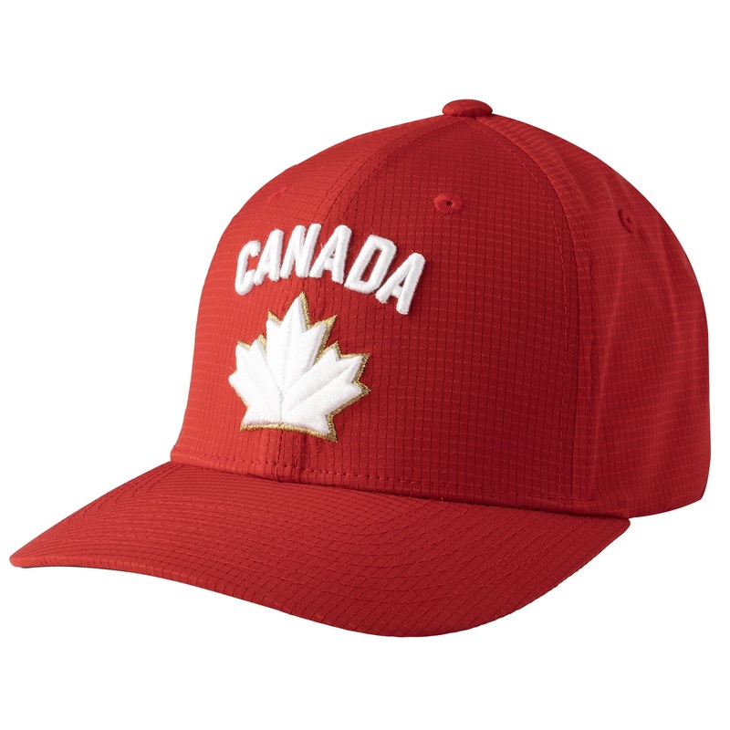 Bauer Hockey Canada Elastafit Hat – Red