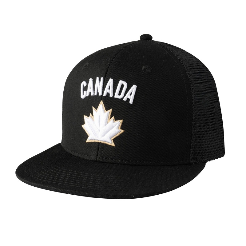 Bauer Hockey Canada Snapback Youth Hat – Black