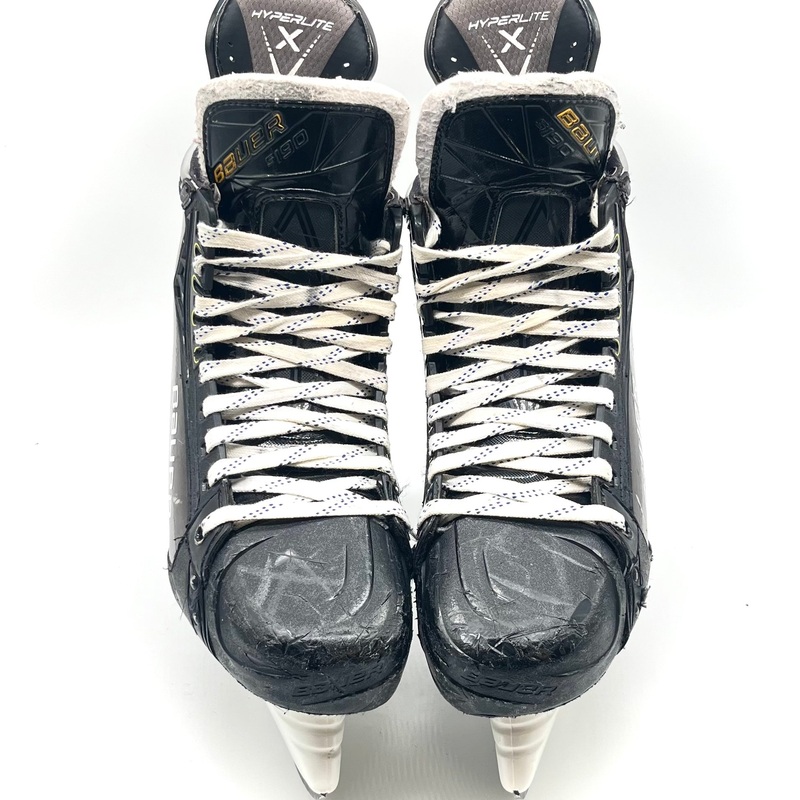 Used – Bauer Vapor Hyperlite pro Stock Skates – Size 9.5D (2)