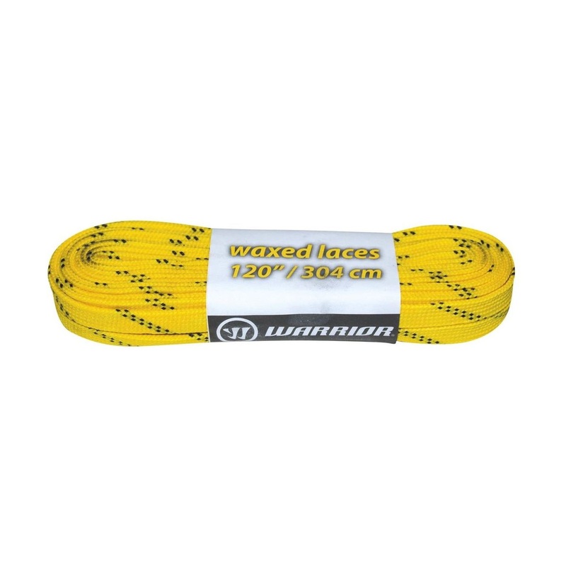 Warrior Skate Laces Waxed Yellow