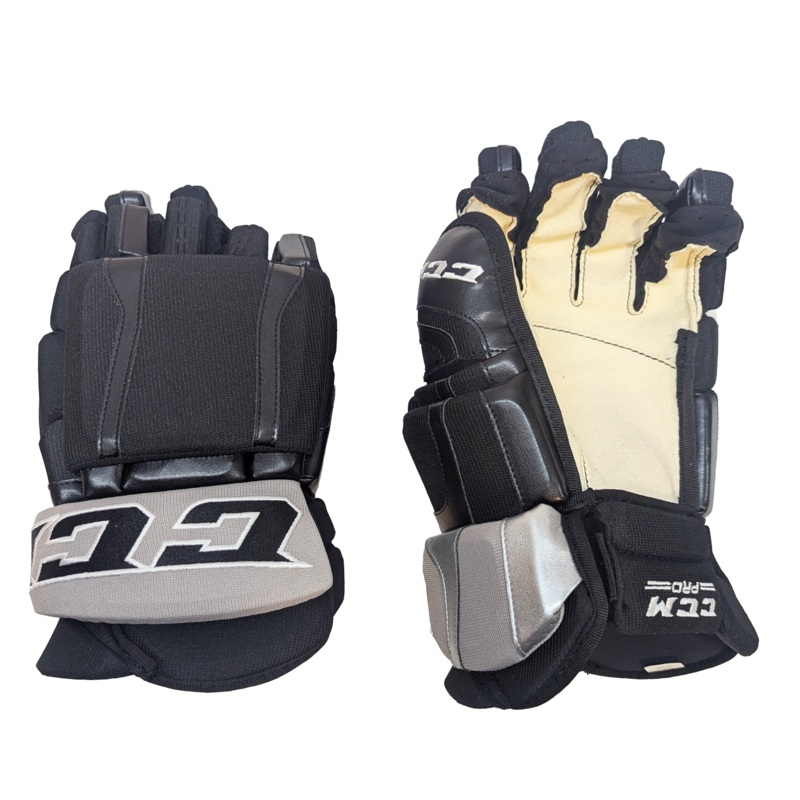 CCM HGCLPP – NHL Pro Stock Glove – LA Kings (Black/Grey)