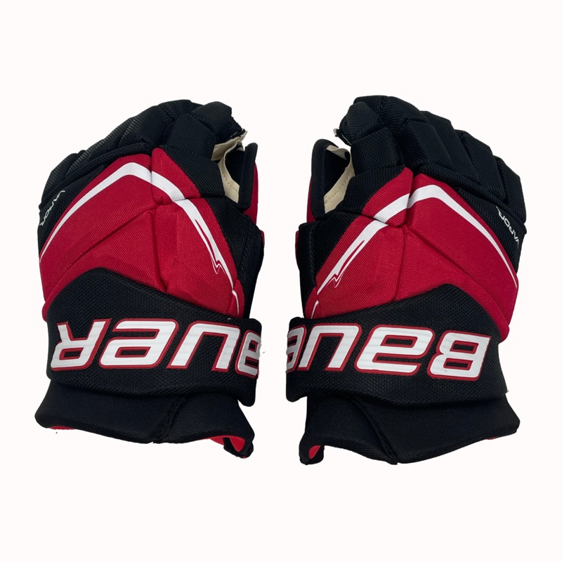 Bauer Vapor FlyPro Hockey Gloves – Senior (Black/Red)