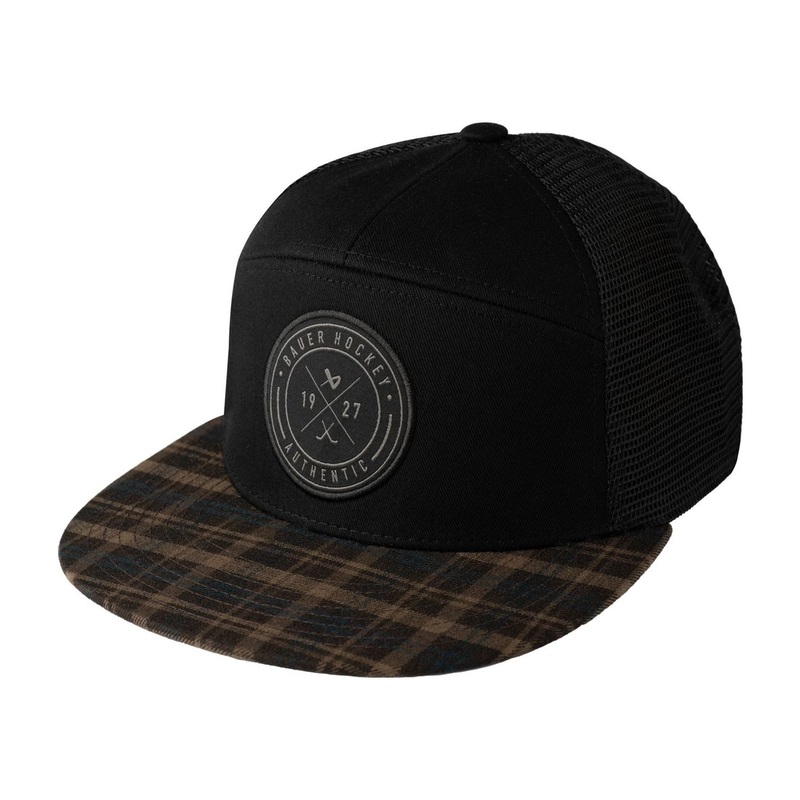 Bauer Cap Flannel Snapback Jr