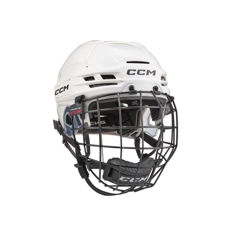 CCM Hockey Helmet Tacks 720 Combo WHITE