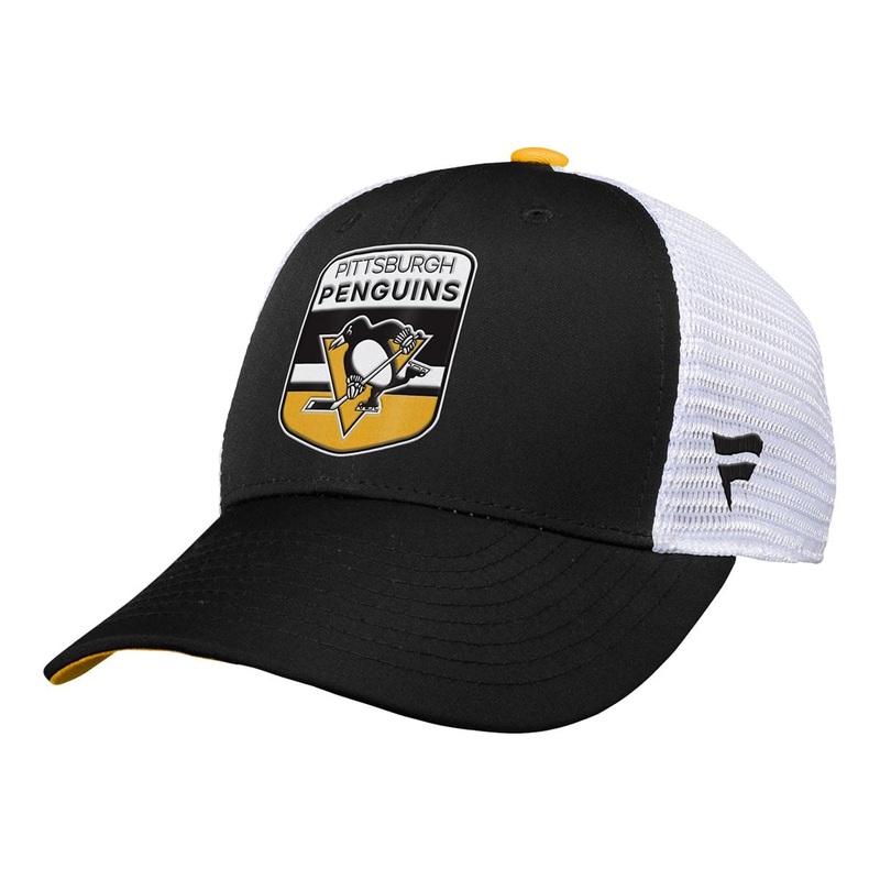 Outer Stuff NHL Draft Structured Trucker Youth Hat – Pittsburgh Penguins