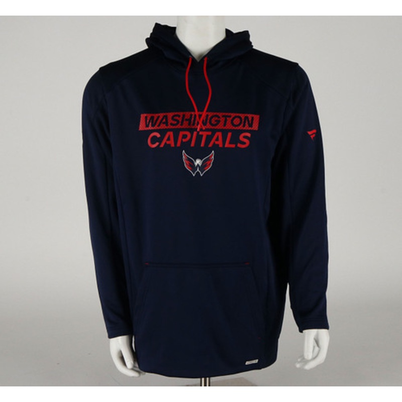Washington Capitals Large Authentic Pro Hooded Sweatshirt