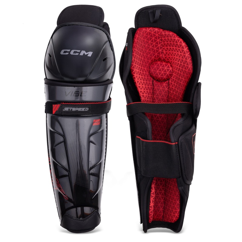 CCM Jetspeed Vibe Senior Hockey Shin Guards