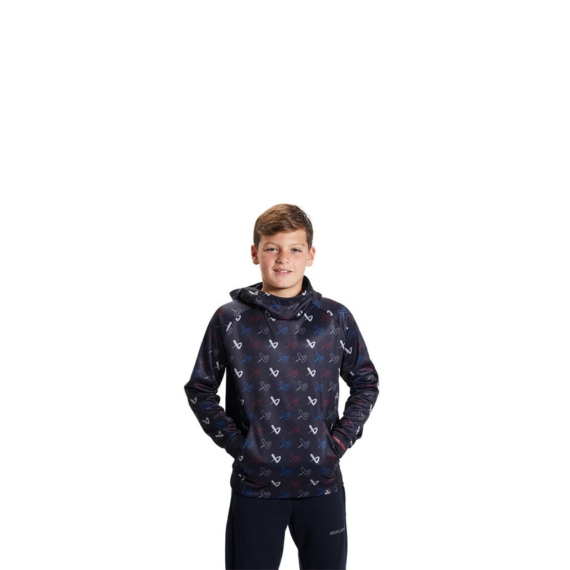 Youth Icon Repeat Hoodie|BLACK|S|M|L|XL