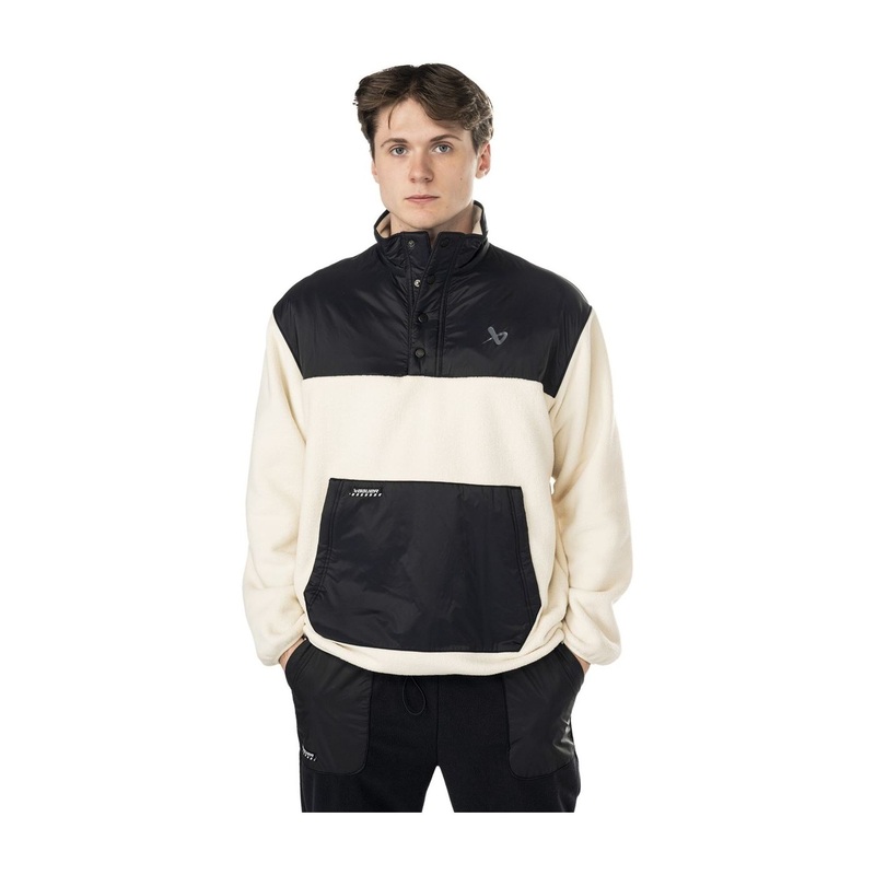 Bauer Sweat Polar Fleece Pullover Sr Black/Cream