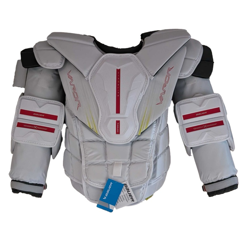 Bauer Vapor Hyperlite 2 – New Pro Stock Goalie Chest Protector (White)