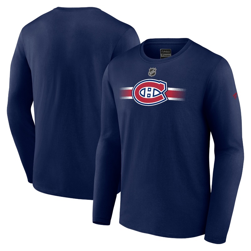 NHL Montreal Canadiens Rink Cotton Long Sleeve