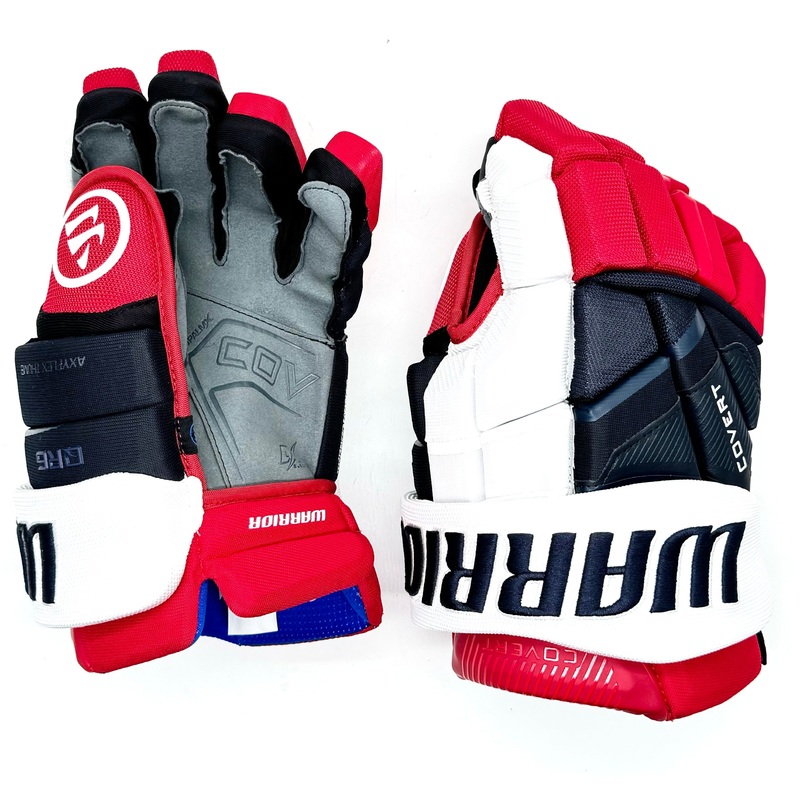 Warrior Covert QR6 – Team Stock Glove – Winnipeg Jets 3rds (Navy/Red/White)
