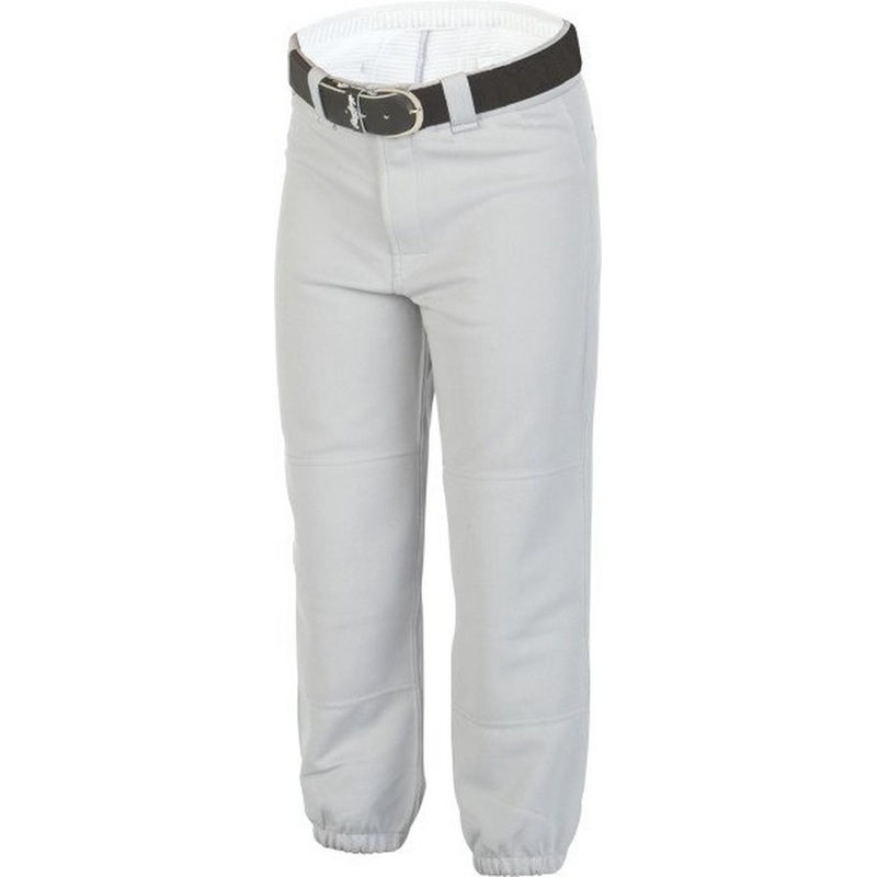 Youth Pull Up Baseball Pants|GREY|WHITE|XS|S|M|L|XL