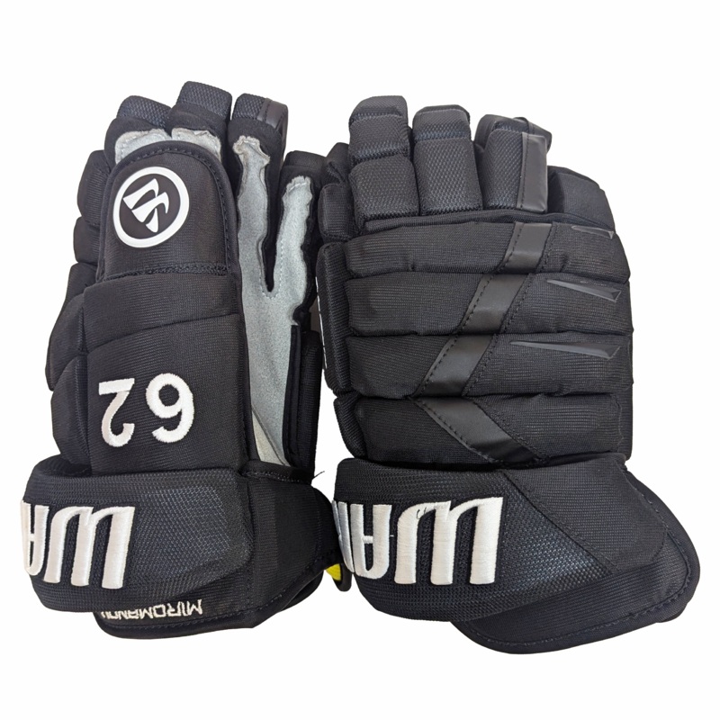 Warrior Alpha DX – NHL Pro Stock Glove – Daniil Miromanov (Black)
