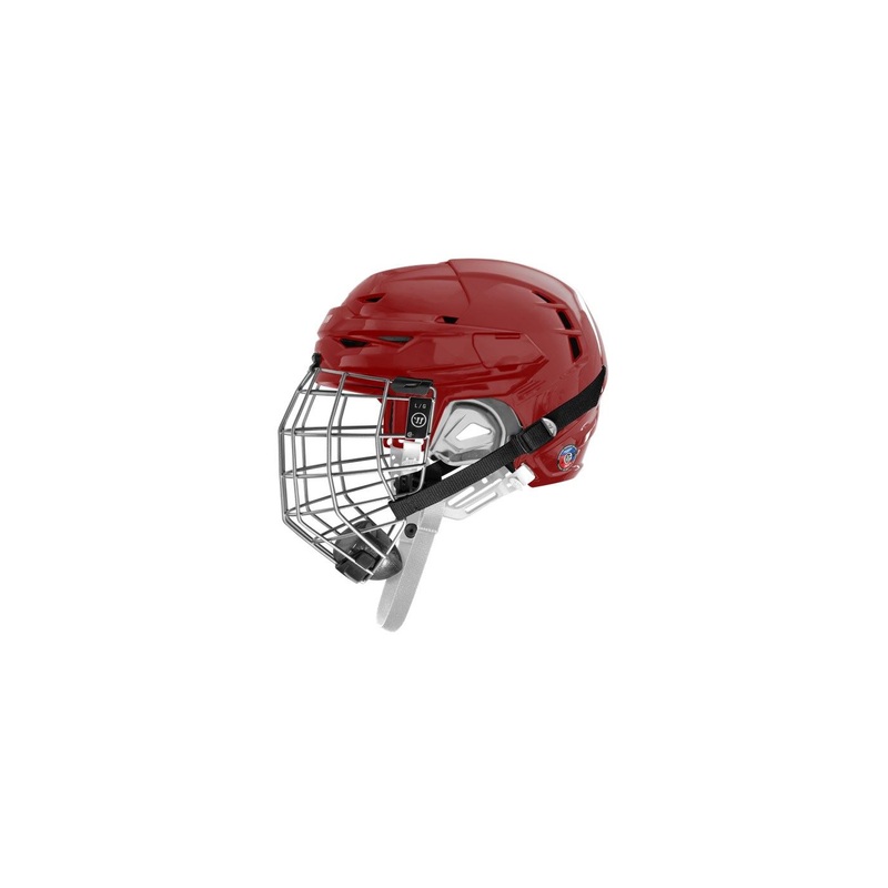 Warrior Hockey Helmet CF 100 Combo Red