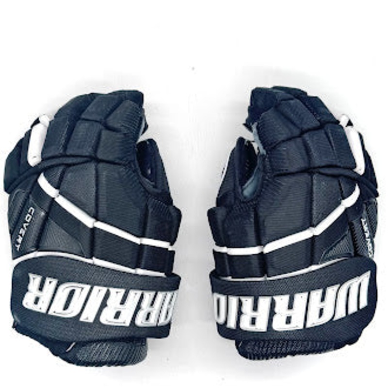 Warrior QR6 Pro – Used Pro Stock Hockey Glove (Black)