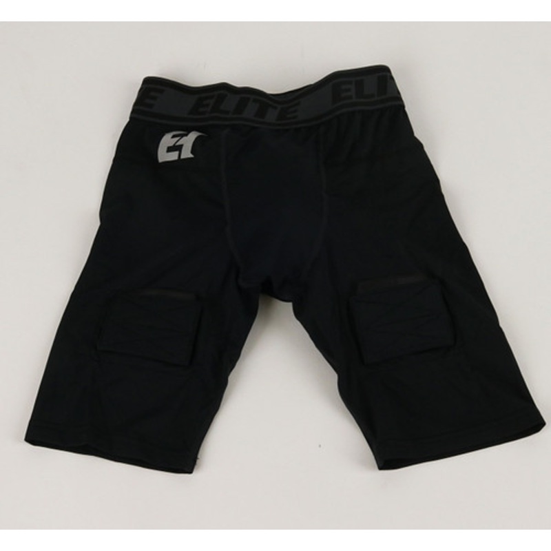 Youth Large Elite Hockey Compression Shorts with Cup