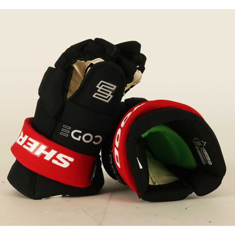 13 Sherwood Code Encrypt 1 Gloves – Team Stock Buffalo Sabres