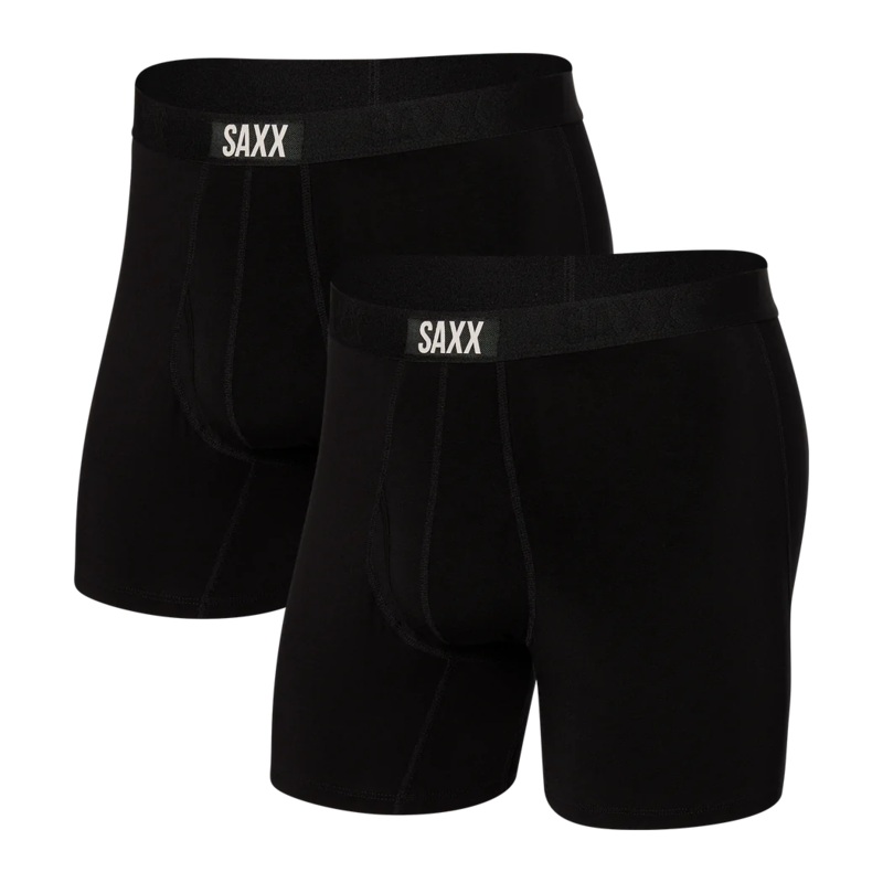Vibe 2 Pack Boxer Brief – Black
