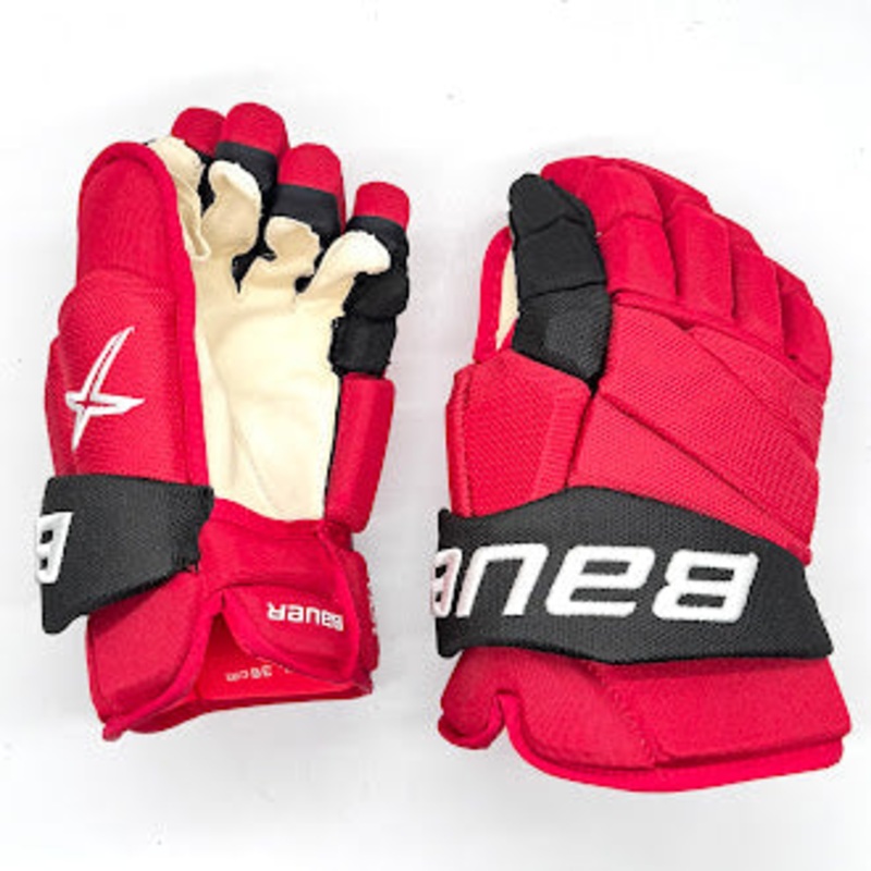 Bauer Vapor Hyperlite – NHL Pro Stock Glove – Jesper Fast (Red/Black)