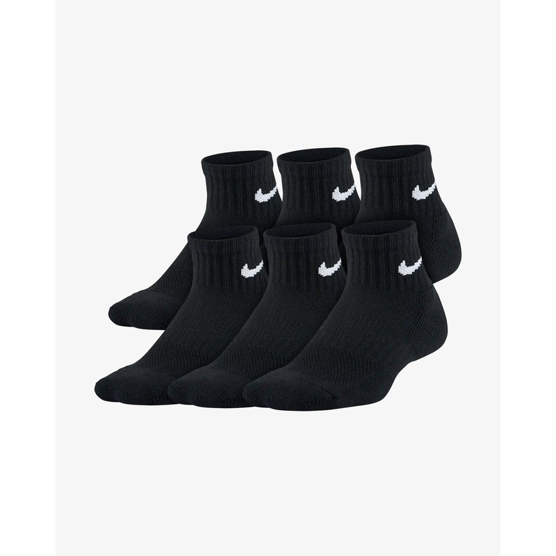 Everyday Kids’ Cushioned Ankle Socks (6 Socks)