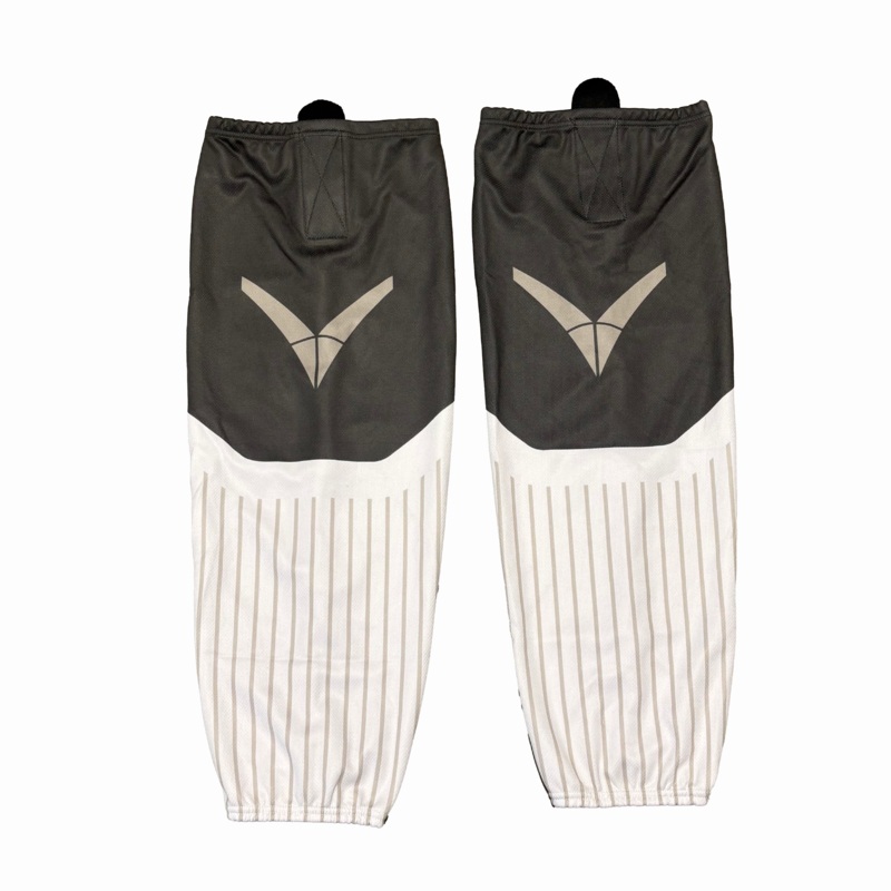 Verbero – New Hockey Socks (White/Grey)