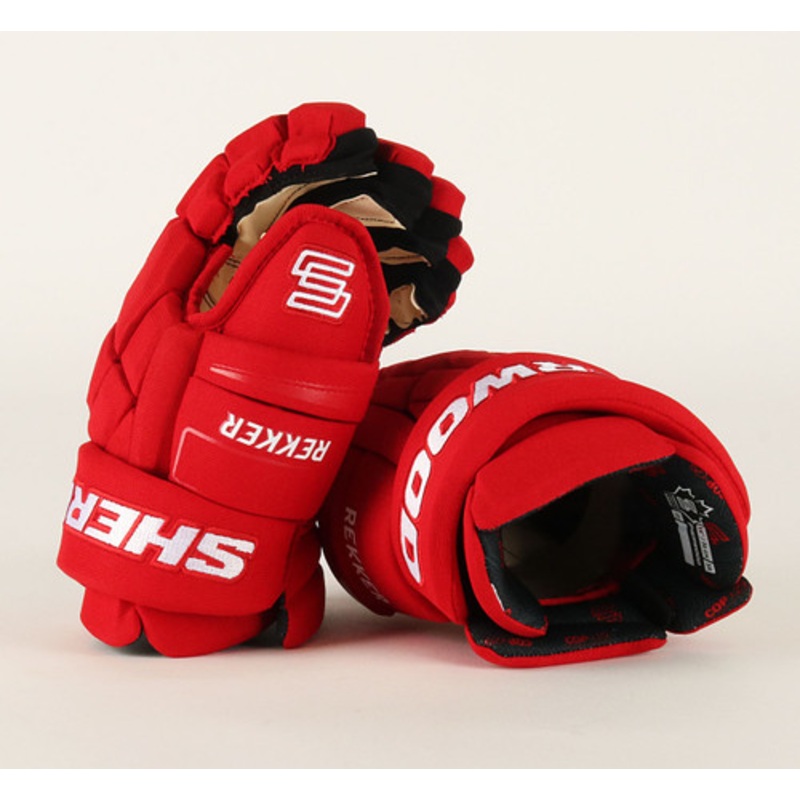 13 Sherwood Rekker Legend 1 Gloves – Team Stock Calgary Flames