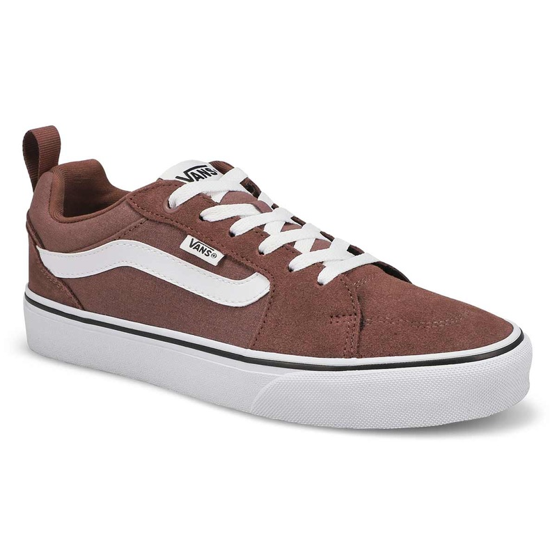Men’s Filmore Sneakers|SUEDE/CANVAS DEEP TAUPE/WHITE|8|8.5|9|9.5|10|10.5|11|11.5|12|13