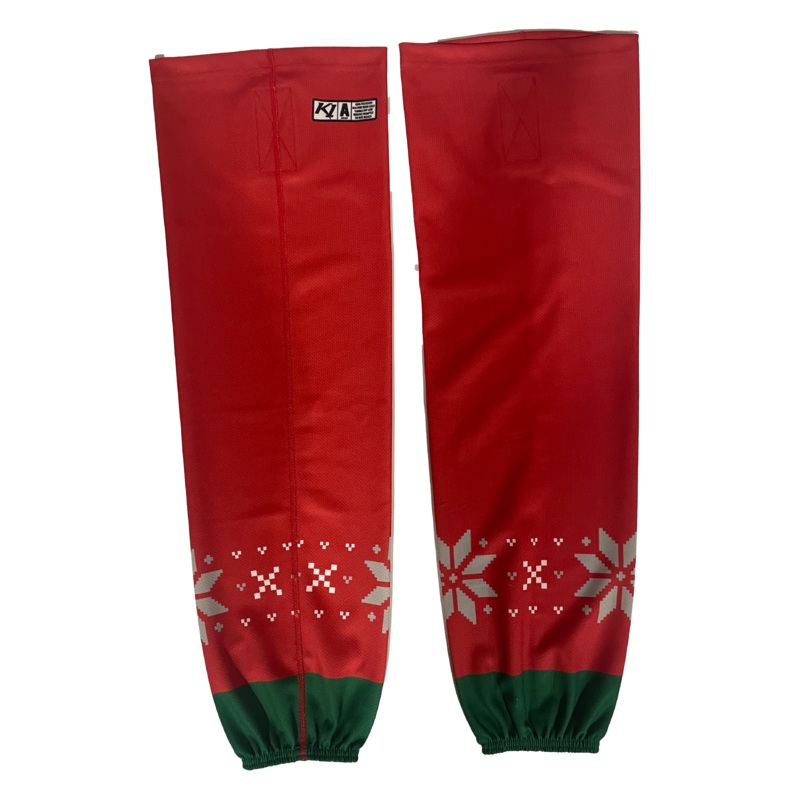 ECHL – Used K1 Hockey Socks (Christmas)
