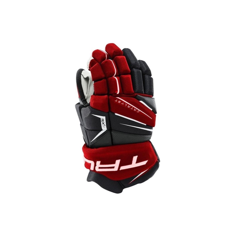 TRUE Hockey gloves Catalyst 9X5 Jr Black/Red