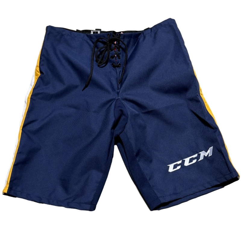 CCM PP10 – Pro Stock Pant Shell (Navy/Yellow/White)