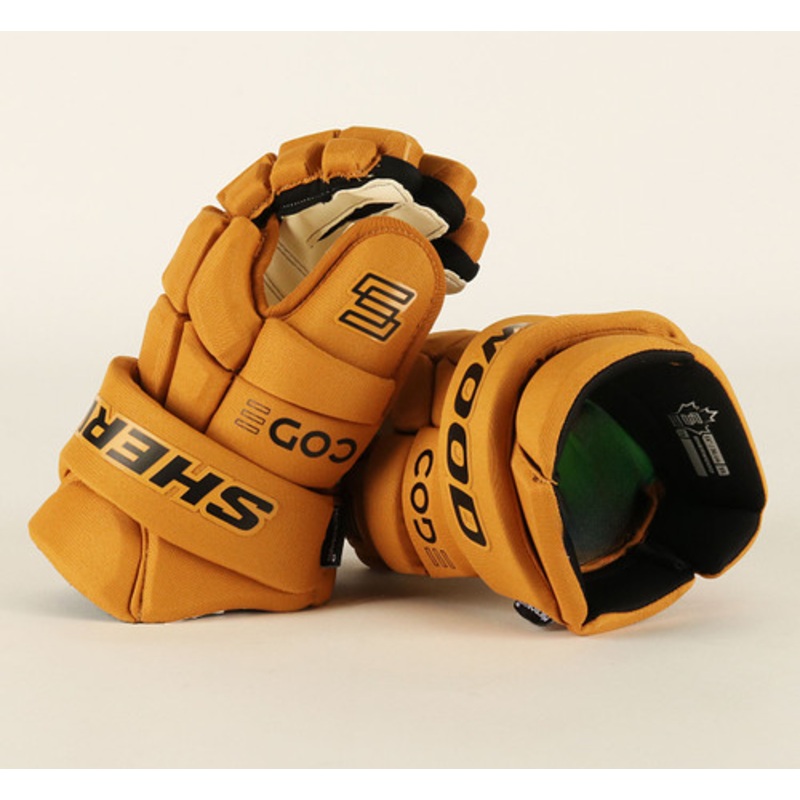 13 Sherwood Code Encrypt 1 Gloves – Team Stock Boston Bruins #2