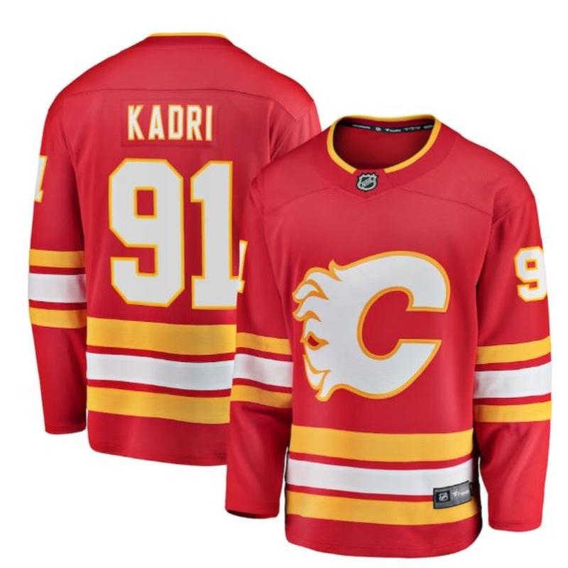 Breakaway Jersey Calgary Flames- Kadri