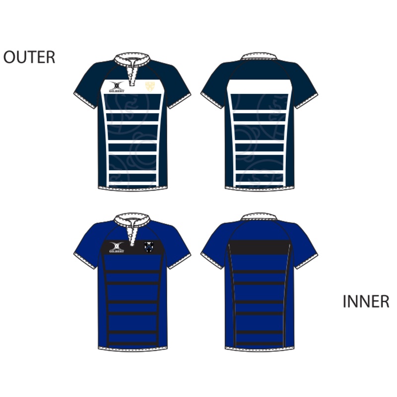 Durham Cathedral Schools Foundation Navy / Blue Reversible S/S Shirt – School House