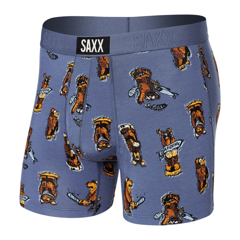 Saxx Vibe Boxers – Stumpy – Blue