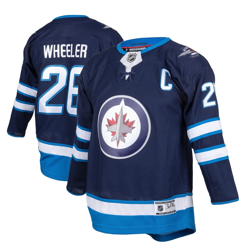 Winnipeg Jets – Blake Wheeler OuterStuff Premier Junior Home Jersey