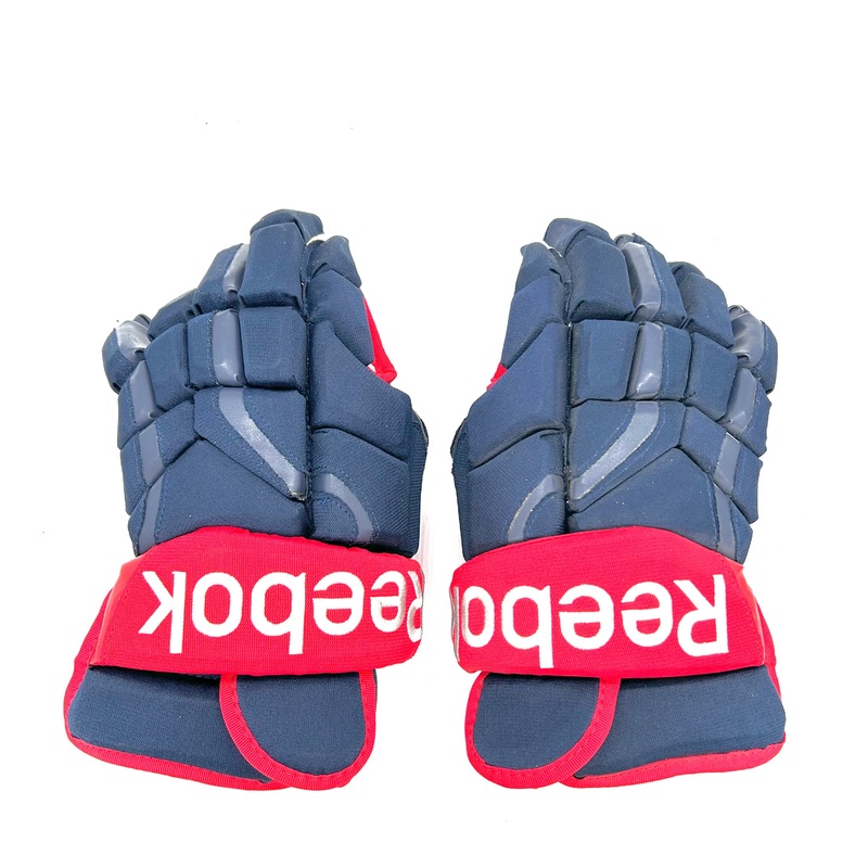 Reebok 10KN – Used Pro Stock Glove (Navy/Red)