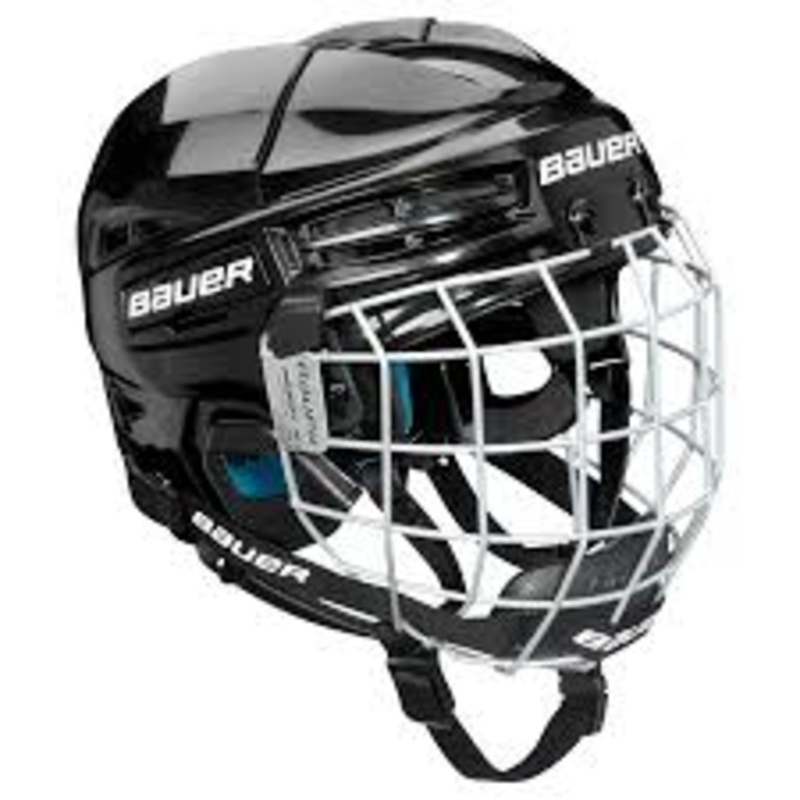 Bauer Prodigy Youth Hockey Helmet Combo – Black