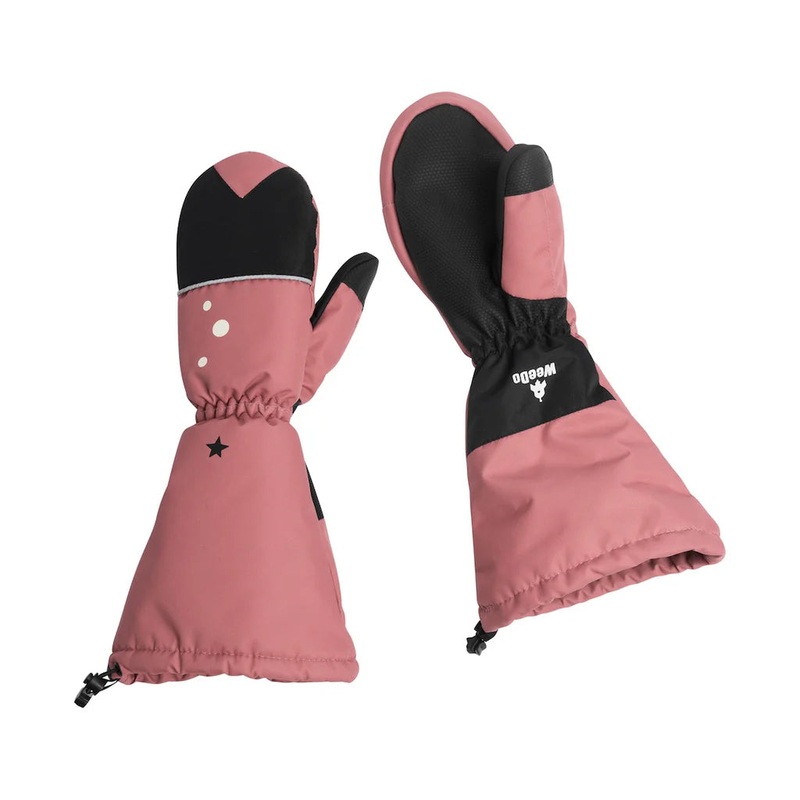 Weedo Youth Ohdeer Mittens|PINK|6