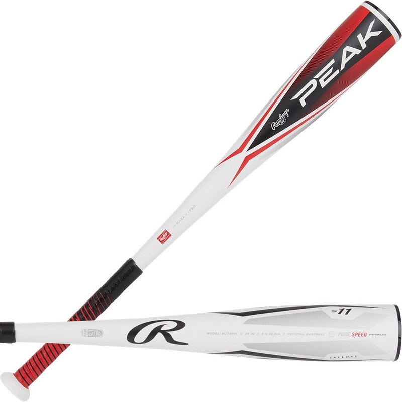 2024 Rawlings Peak 2 5/8 (-11) USSSA Junior Baseball Bat
