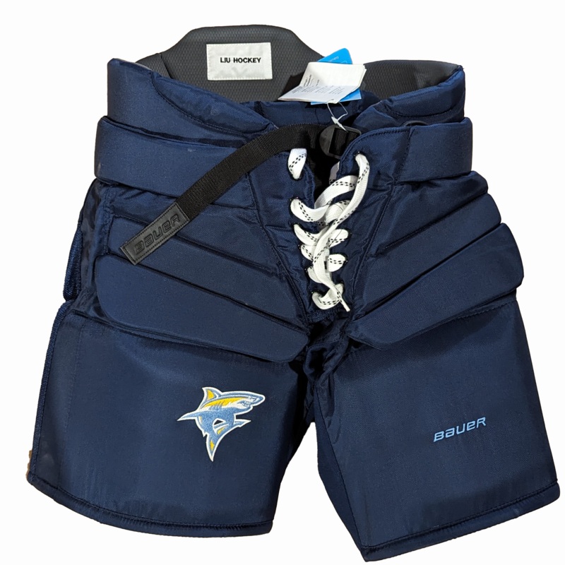 Bauer – NCAA Pro Stock Hockey Goalie Pants (Navy)