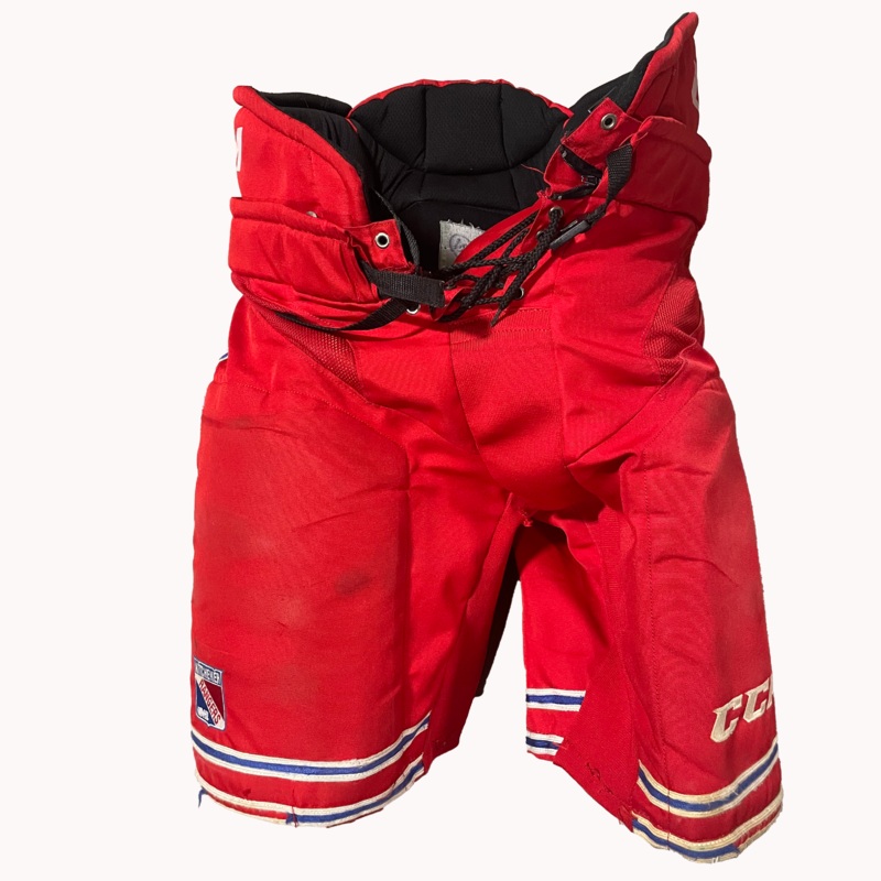 CCM HP31 – Used Pro Stock Hockey Pants (Red/Blue)