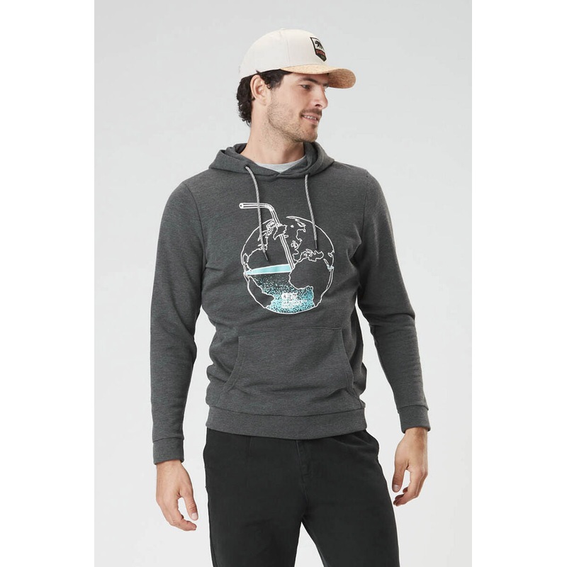 Men’s CC Straworld Hoodie|DARK GREY MELANGE|S|M|L|XL