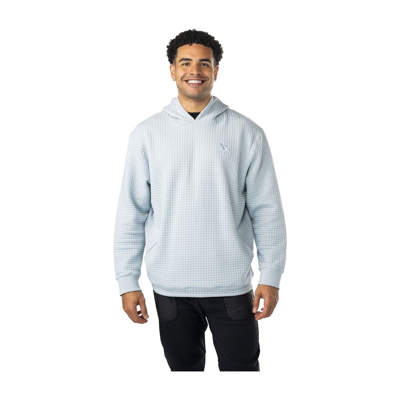 Bauer Hoodie Quilted Sr Light Blue