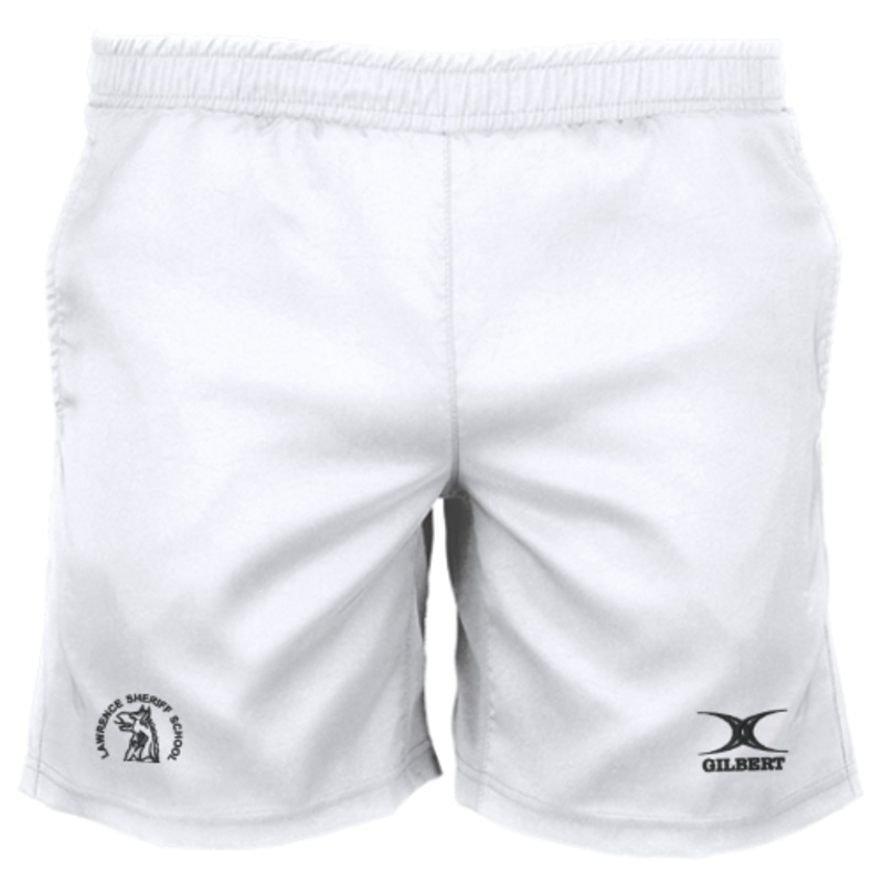 Lawrence Sheriff School Child’s White PE Shorts Junior
